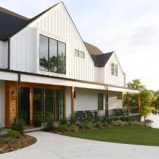 Modern Farmhouse Lakeside Retreat