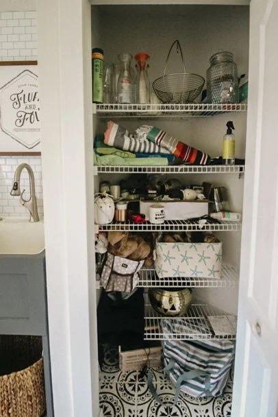 Pantry wire shelf covers on sale