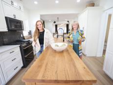 Here's where Good Bones host Mina Starsiak excels: She knows how to infuse hominess to any kitchen with butcher block countertops. And her trick works for any design style — trust us.