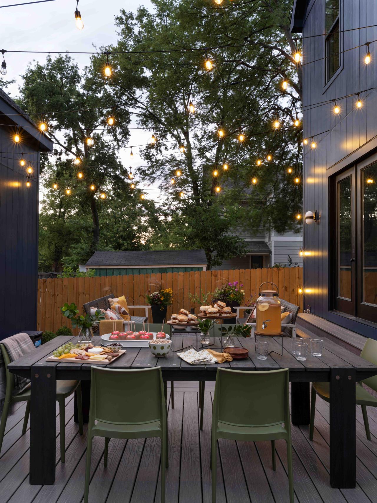 Backyard Deck Pictures From HGTV Urban Oasis 2022, HGTV Urban Oasis  Giveaway 2022