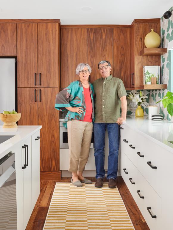 A Couple Made Over Their Kitchen With Retro Flair