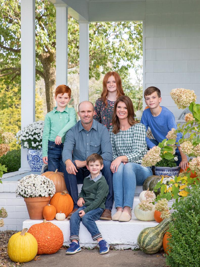 This family's farmhouse was featured in HGTV Magazine.