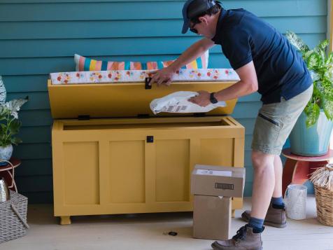 How to Build an Outdoor Storage Bench for Secure Package Delivery