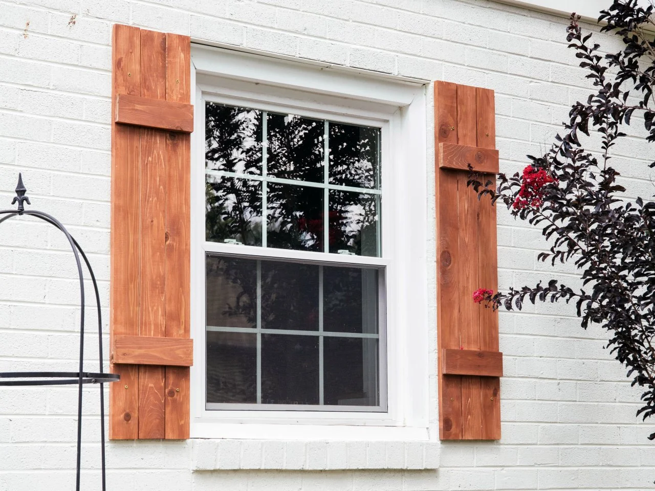 Wooden shutter windows discount