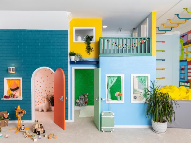 Colorful Kids' Playroom