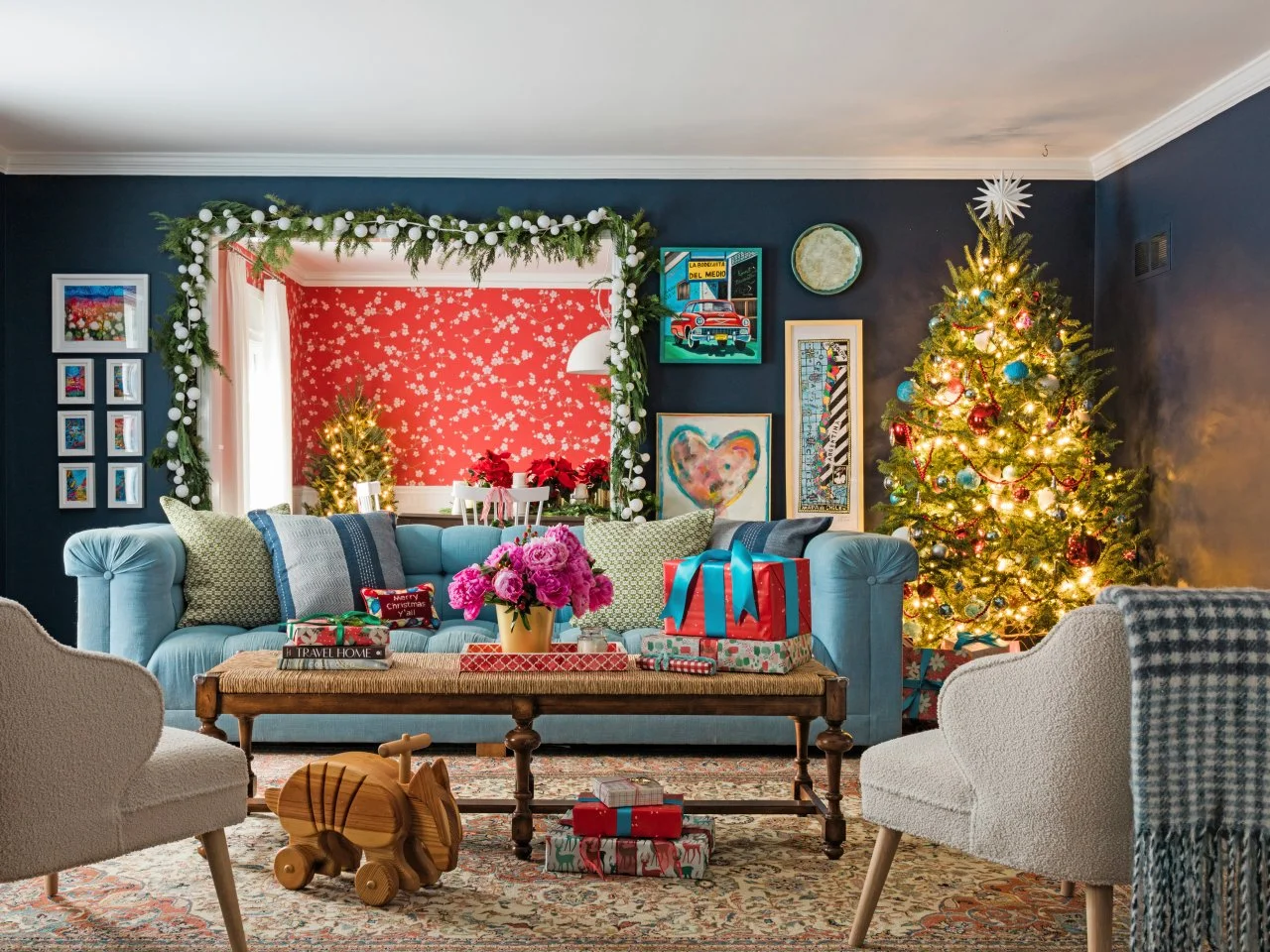 Small Living Room Hgtv Designs Christmas 41 Christmas Living Room