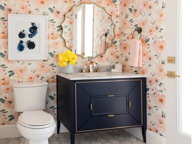 Stylish Powder Room Design Ideas | HGTV