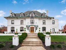 Beautiful Renovated Historic Mansion With White Exterior
