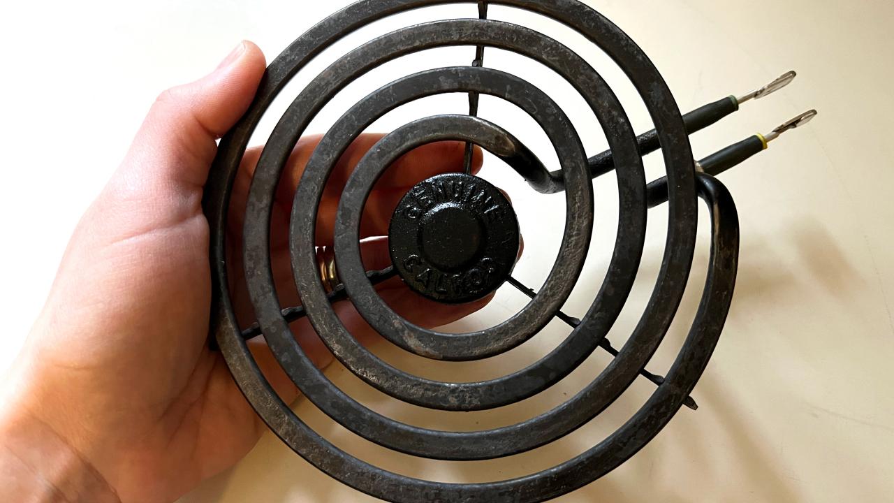 Spiral Bending Shape Stainless Steel Electric stove hot burner