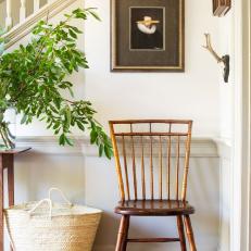 Hall With Basket and Chair