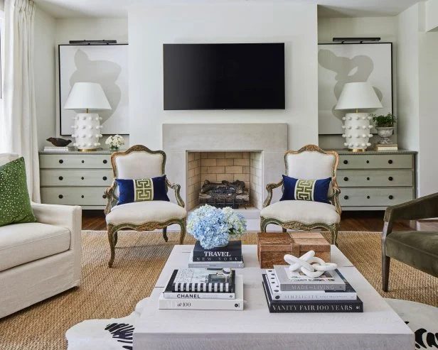 Sitting Room With Two Dressers