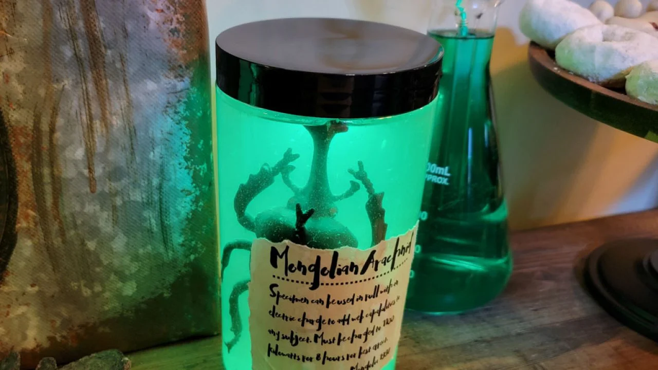 Halloween Decor: How to Make Glowing Specimen Jars | HGTV