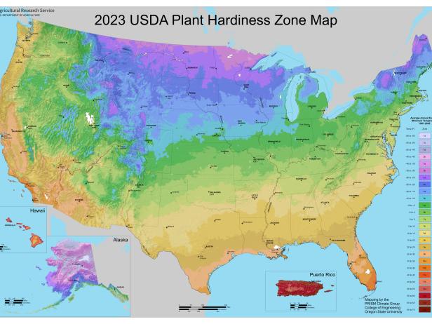 Usda 2023 Plant Hardiness Zone Map Information Hgtv 4718