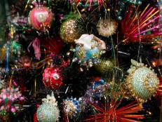 Vintage Beaded Christmas Ornaments