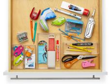 Clean and Neat Utility Drawer