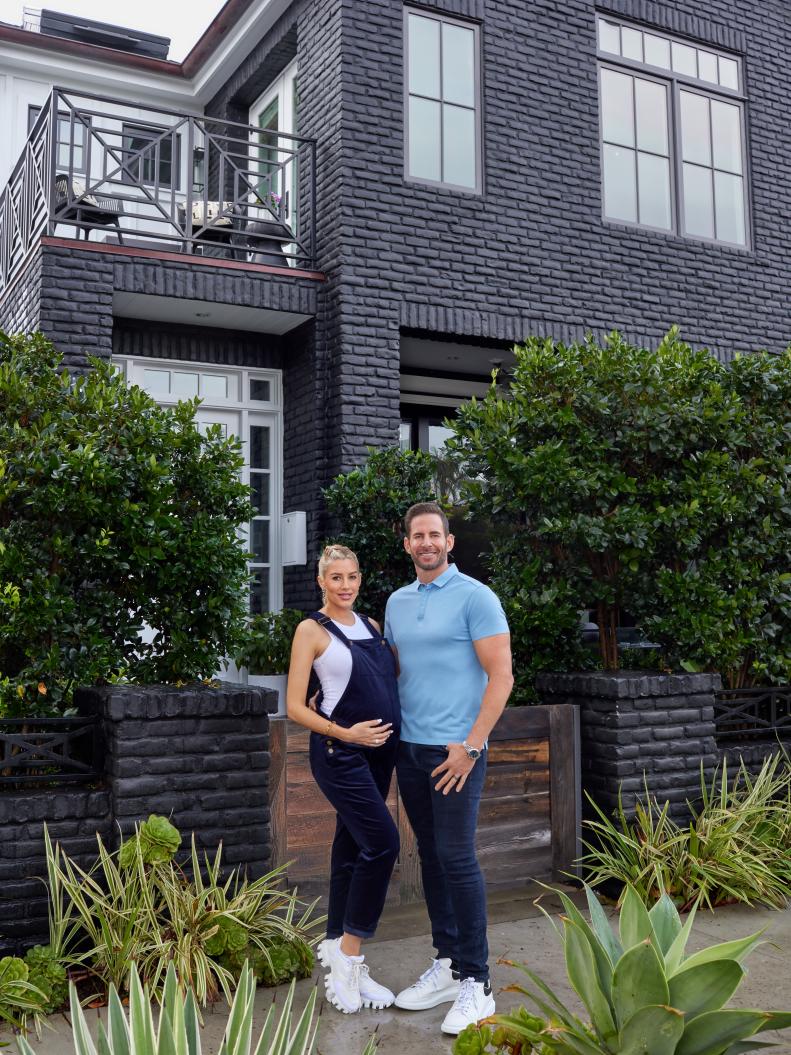 Tarek and Heather Rae El Moussa took HGTV Magazine on a tour of their California home.