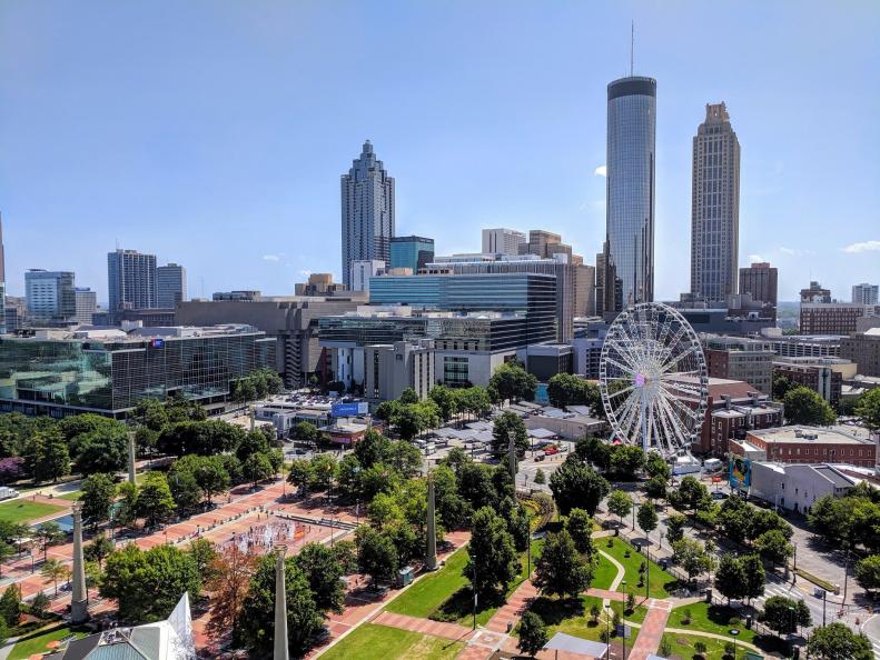 Centennial Olympic Park in Atlanta, Georgia