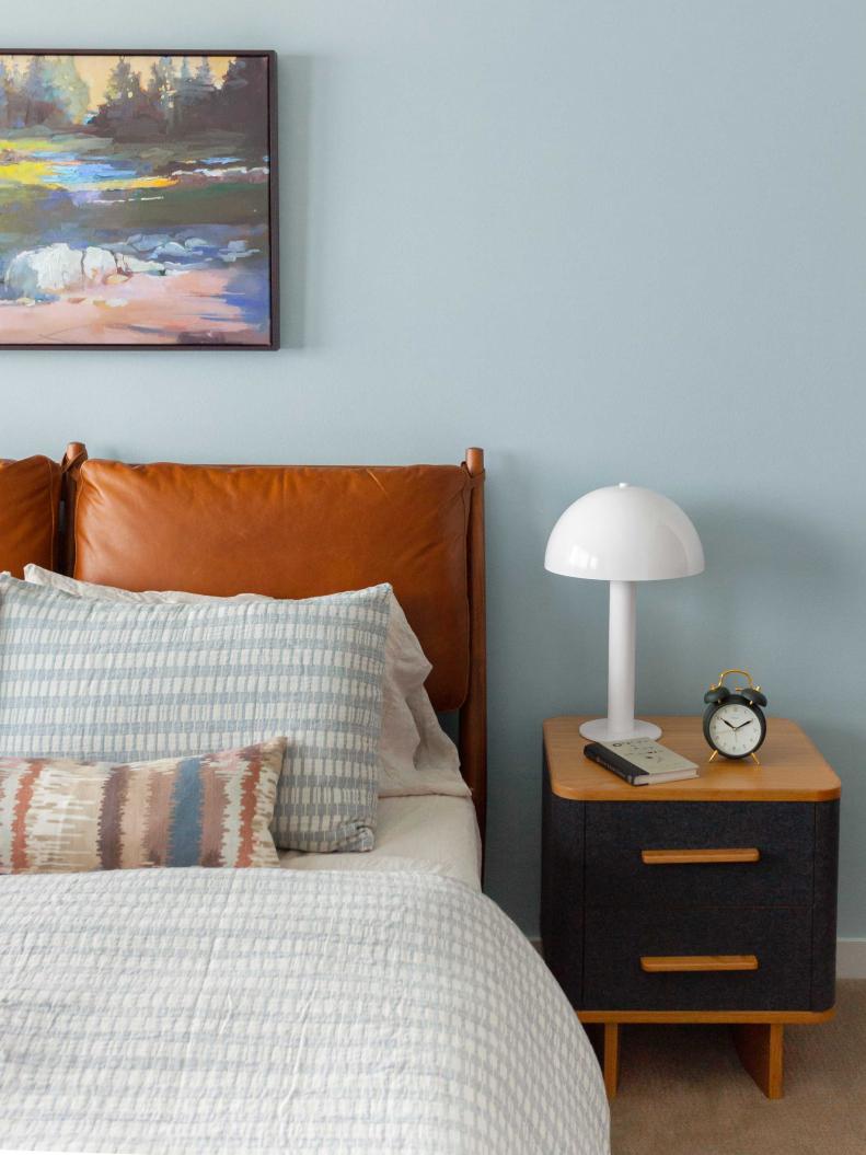 Peaceful Light Blue Bedroom