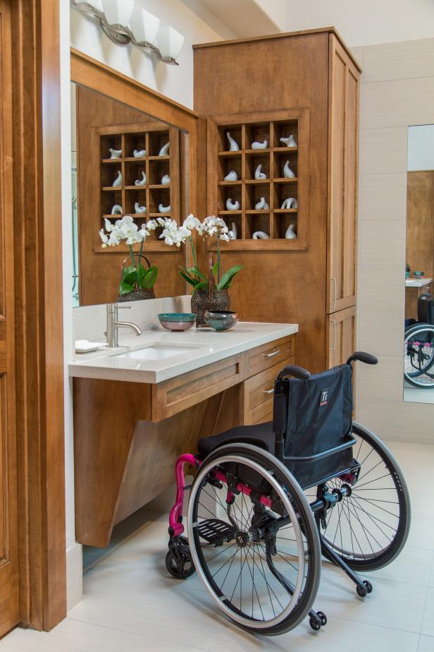 Wheelchair-Accessible Bathroom