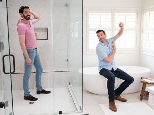 <center>The Property Brothers' Best Bathroom and Powder Room Design Ideas</center>
