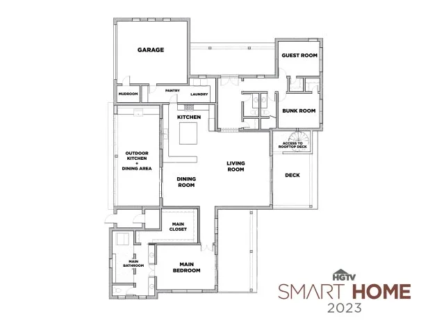  HGTV Smart Home 2023 Floor Plan HGTV Smart Home 2023 HGTV