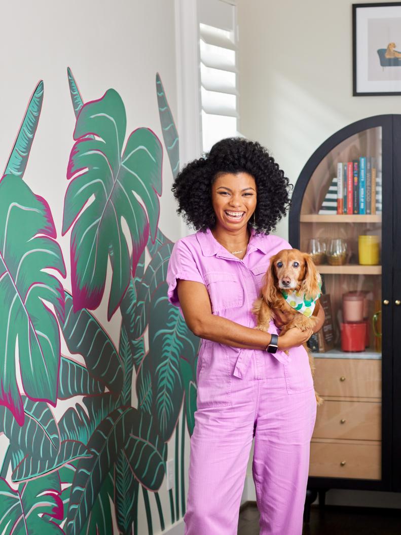 Designer Amber Guyton's home was featured in HGTV Magazine.