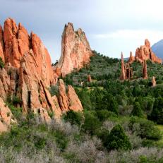 Red Rock Formations Populate This National Park
