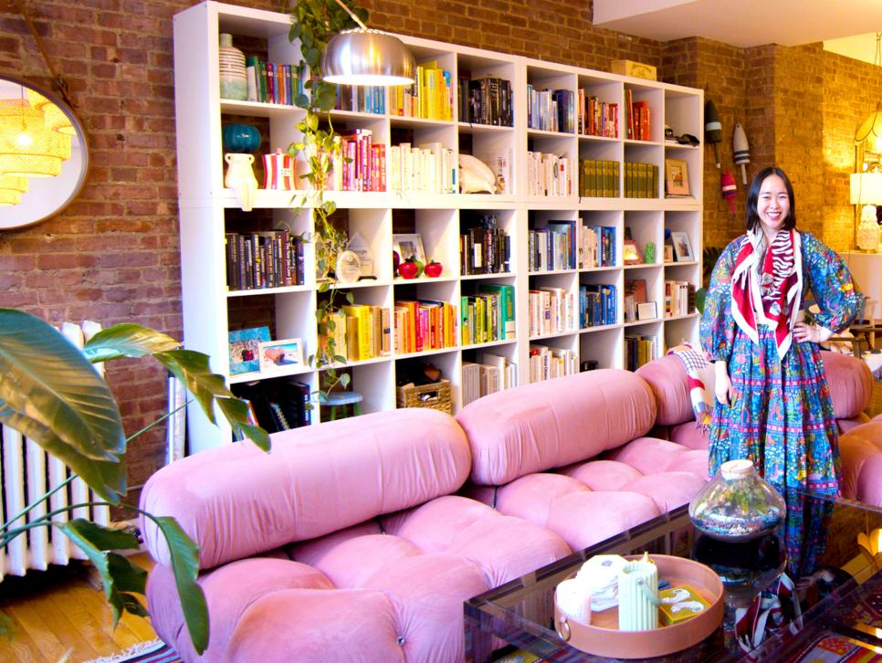 A Bold and Colorful Influencer's Loft