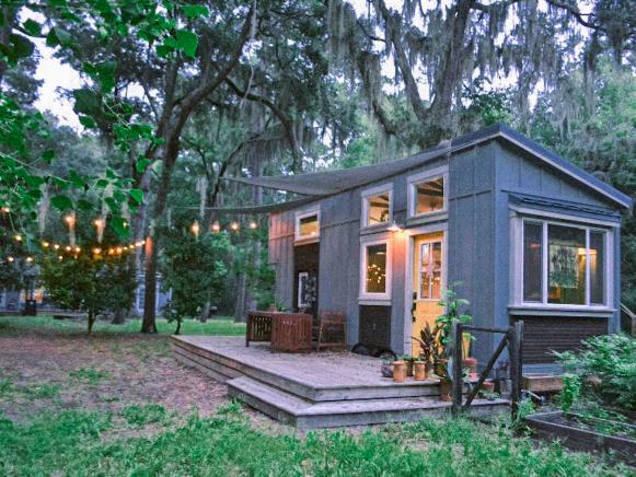 This tiny Craftsman home was featured in HGTV Magazine's travel guide to Savannah.