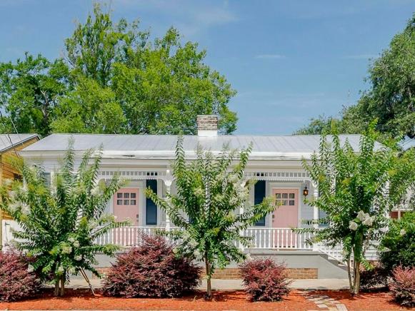 This cute cottage was featured in HGTV Magazine's travel guide to Savannah.