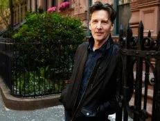 NEW YORK, NY - APRIL, 20: American actor, television director and author Andrew McCarthy, is captured in his home neighborhood of Greenwich Village New York, NY on April 20, 2021. McCarthy’s new memoir “BRAT: An 80’s Story” is due out soon. (Photo by Jesse Dittmar for The Washington Post)