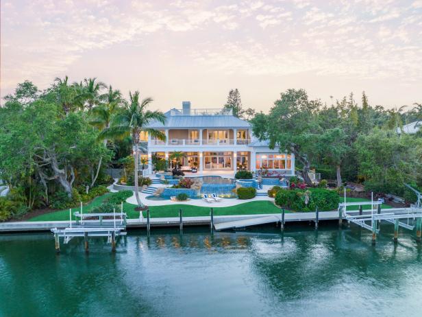 Magnificent Waterfront Home on Siesta Key | 2023 | HGTV