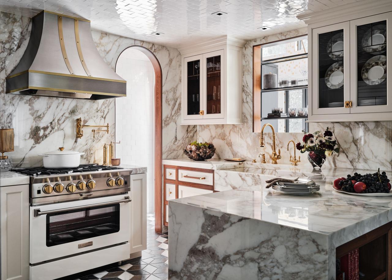 White Marble Kitchen