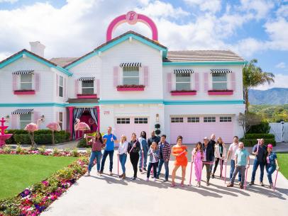 Take a Sneak Peek at HGTV's 'Barbie Dreamhouse Challenge' Home