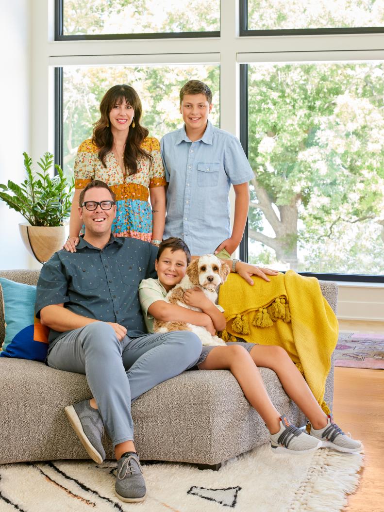 This Minnesota family's midcentury modern home was featured in HGTV Magazine.