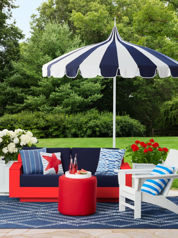 Patriotic Patio Decor from American Brands