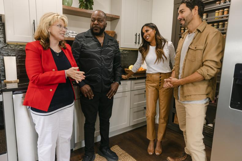As seen on HGTV’s Build It Forward, hosts Shane Duffy and Taniya Nayak reveal newly renovated spaces at a local charity.