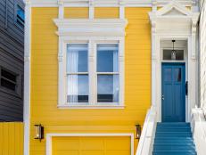 Victorian Home With Yellow Exterior
