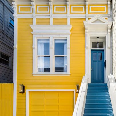 Victorian Home With Yellow Exterior