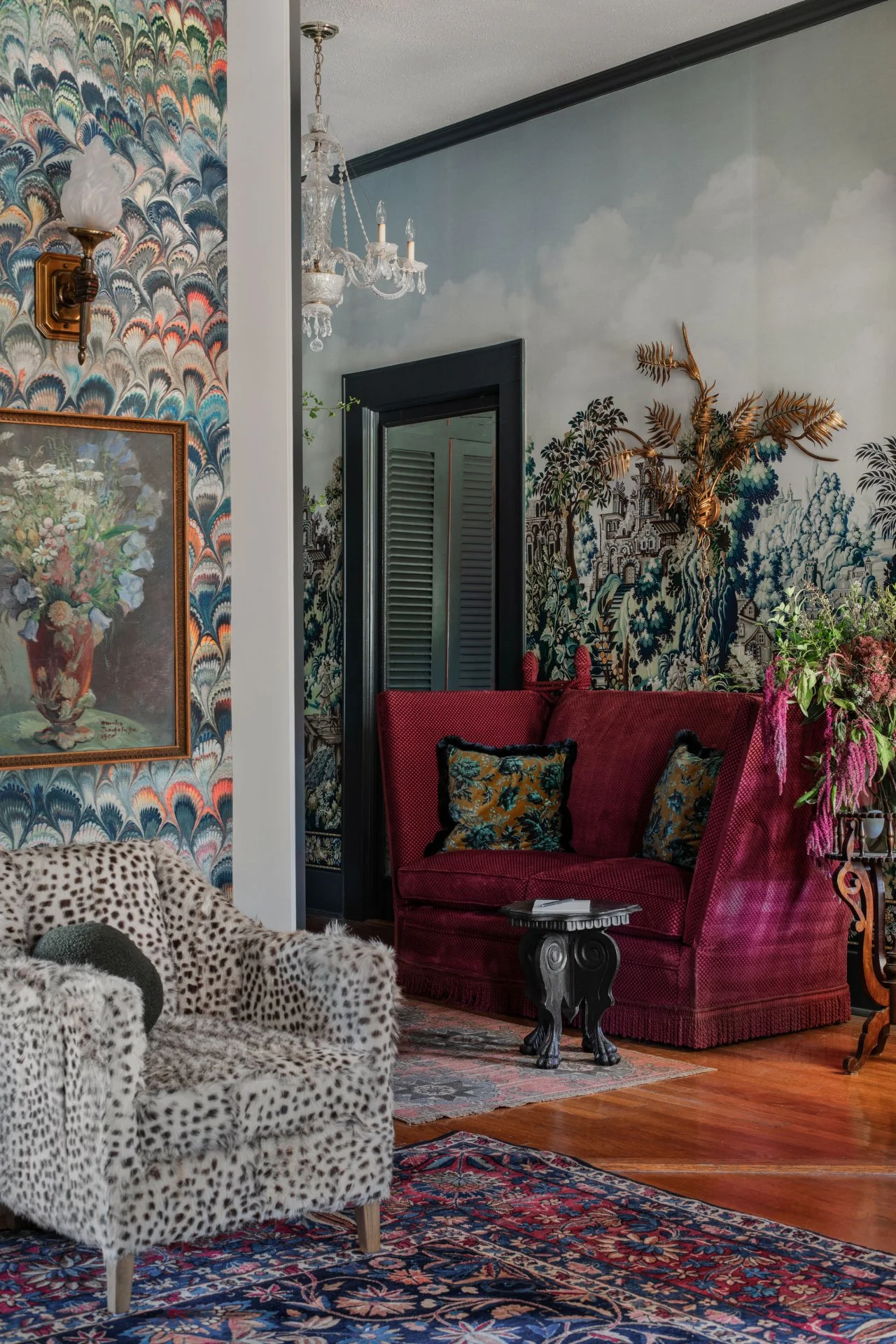 Eclectic Victorian Home With Moody Paint Colors | HGTV, image size:1280x1920