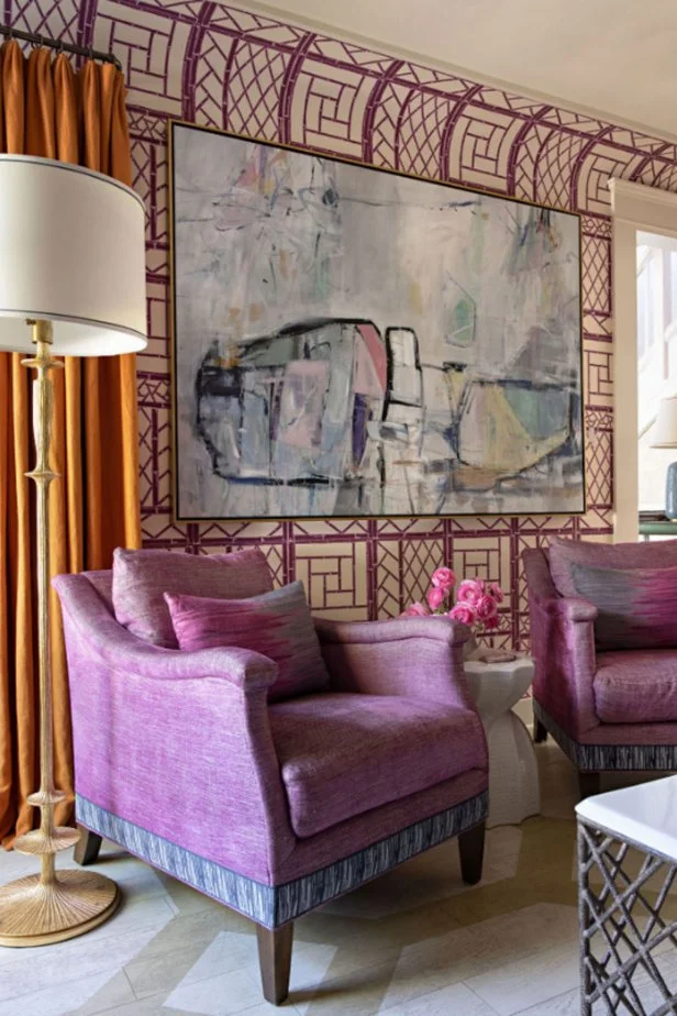 Purple home decor sale