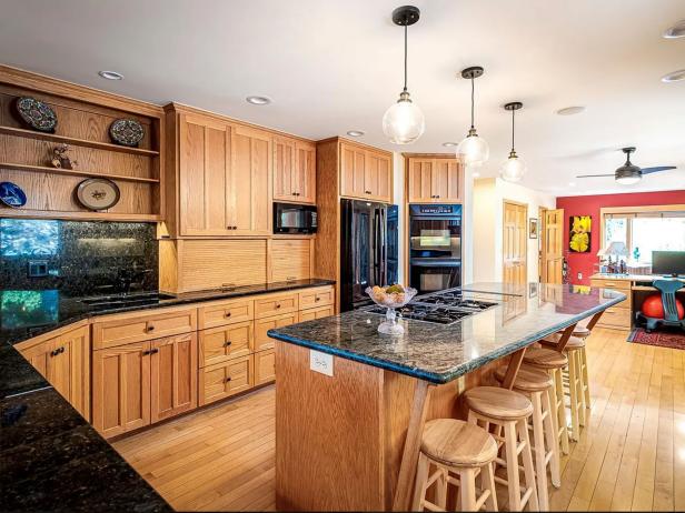 Before-and-After L-Shaped Kitchen Remodels
