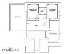 See the floor plan of HGTV Urban Oasis 2023, a charming retreat in Louisville, KY.