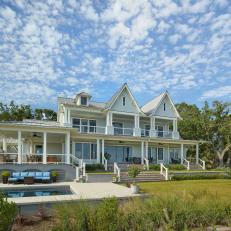 Lowcountry Home With Panoramic View of Charleston Harbor