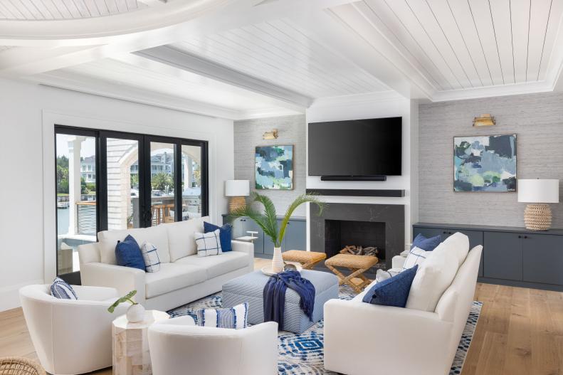 Coastal-Style Living Room