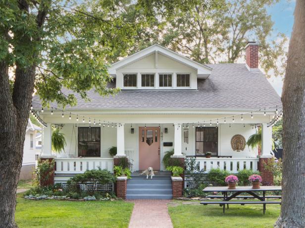 Gorgeous White House Paint Colors and Curb Appeal Ideas | HGTV