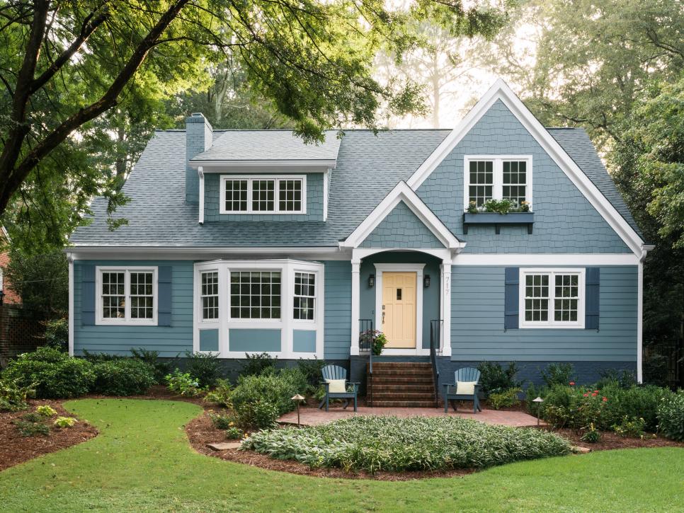 Beautiful Blue House Paint Color Ideas | HGTV