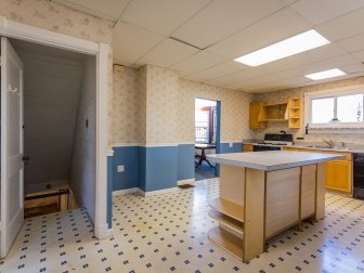 Before images of the kitchen of the house as seen on HGTV's Urban Oasis 2023 Giveaway Home located in Kentucky.