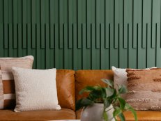 Wood Slat Wall Treatment