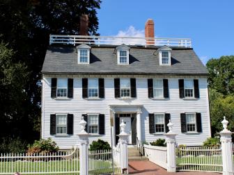 The Ropes Mansion in Salem, Massachusetts